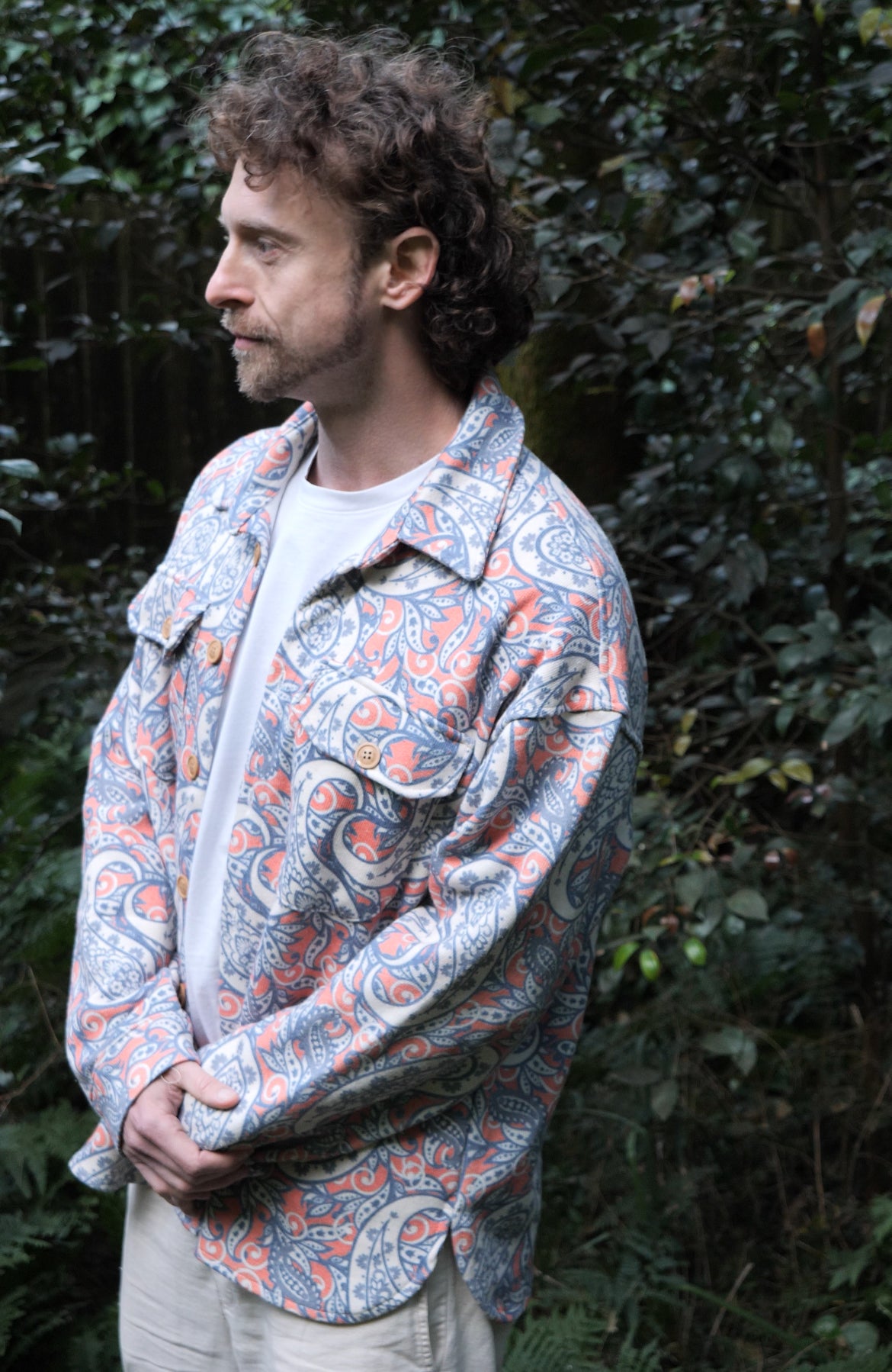 100% Cotton Baggy Fit Overshirt