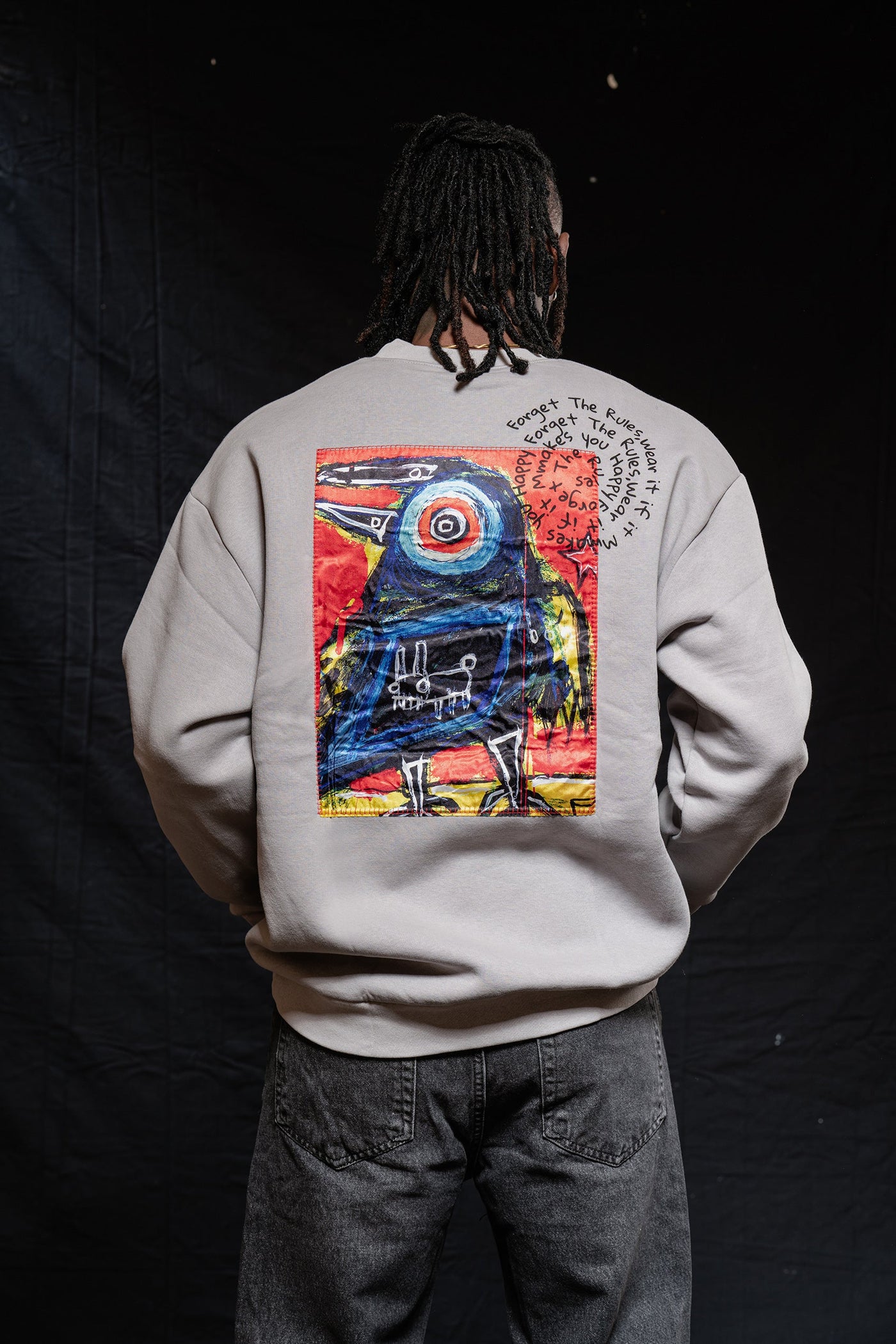 Unique Patch Design Jumper