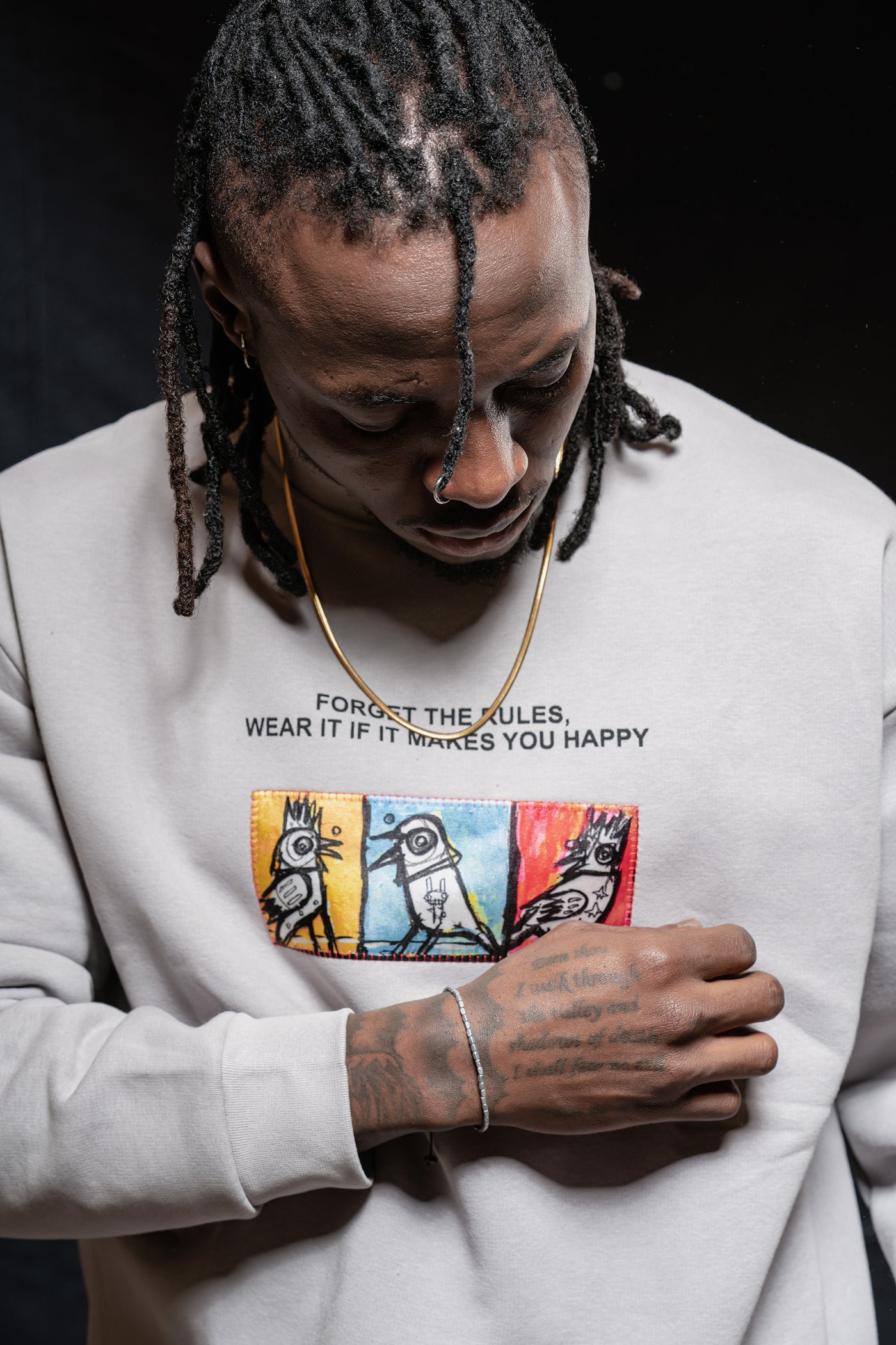 Unique Patch Design Jumper
