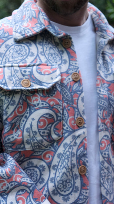 100% Cotton Baggy Fit Overshirt