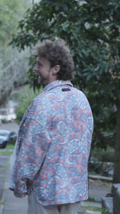 100% Cotton Baggy Fit Overshirt